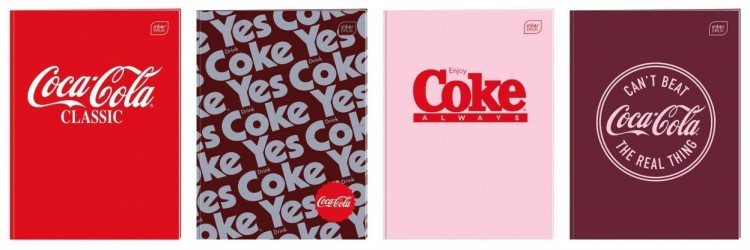 Zeszyt do słówek A6/32K Hybrid Coca Cola (10szt)