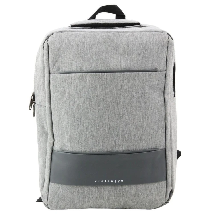 Plecak biznesowy z USB szary 14L, Leantoys