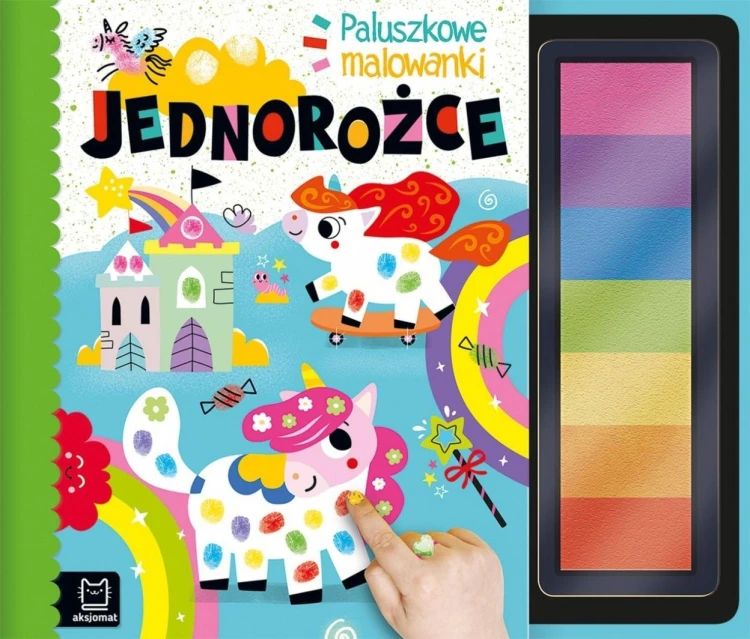 Paluszkowe malowanki. Jednorożce, Agnieszka Bator