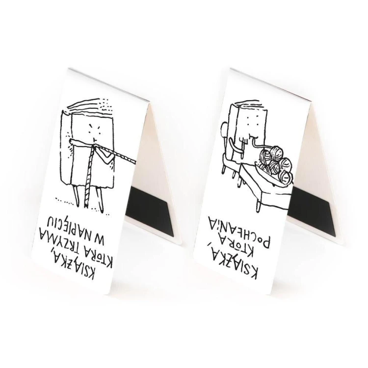 Zakładka magnetyczna - Książka trzyma w napięciu