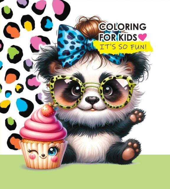 Kolorowanka 140x140 Panda