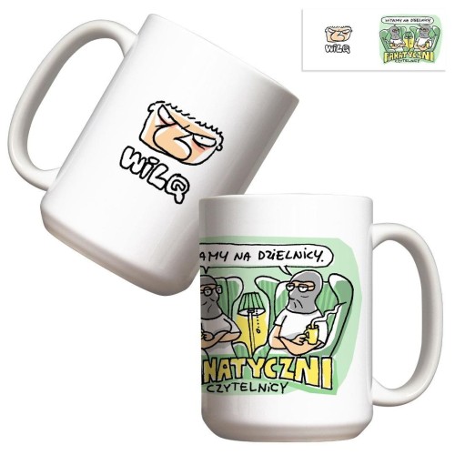 Kubek - Wilq Fantatyczni czytelnicy 440ml, Molom