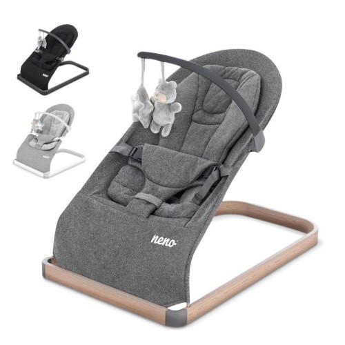 Leżaczek dla dzieci Chiaro Graphite, Neno