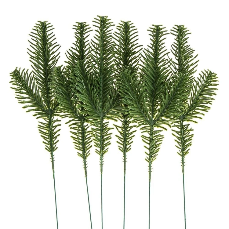 Gałązki sosny 26 cm 6szt, Dalprint