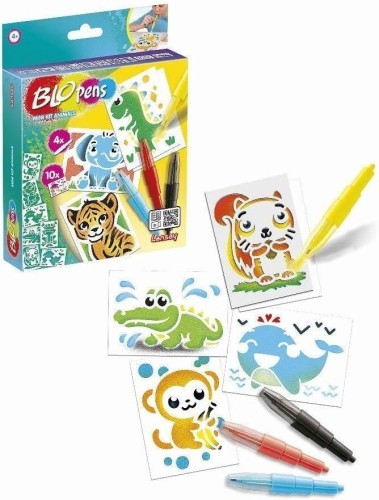 Zestaw 4 mazaki mini zwierzęta, Blopens