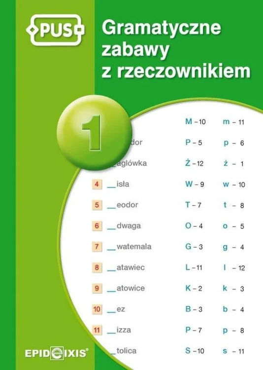 Gramatyczne zabawy z rzeczownikiem 1