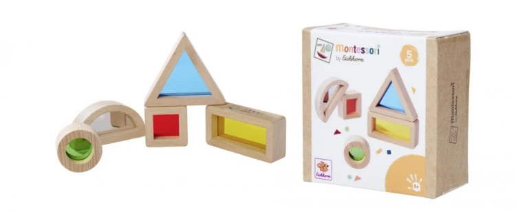 Montessori Klocki z okienkami, Eichhorn