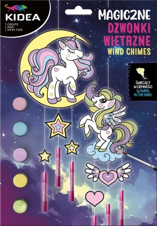 Dzwonki magiczne świecące w ciemności KIDEA
