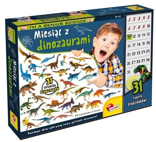 Miesiąc z dinozaurami, Lisciani