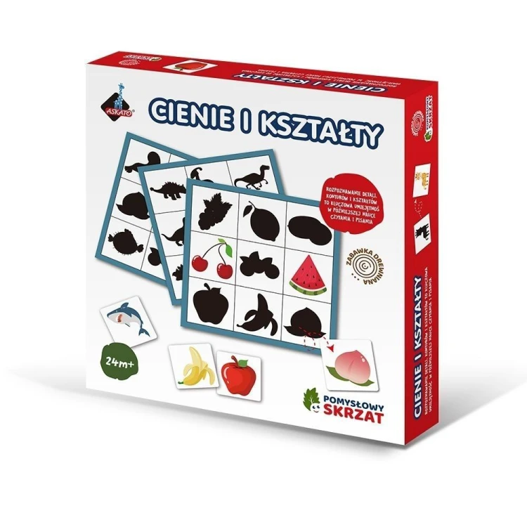 Pomysłowy skrzat cienie i kształty, Askato