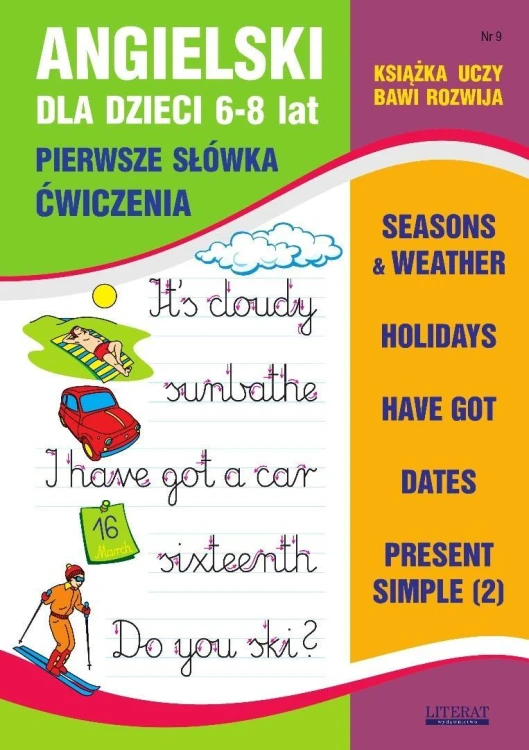 Angielski dla dzieci. Nr 9. 6-8 lat