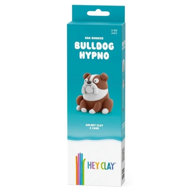 Hey Clay. Masa plastyczna - buldog, TM Toys