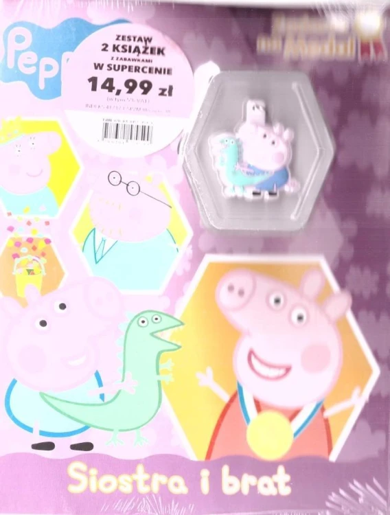 Świnka Peppa zestaw książeczek, praca zbiorowa