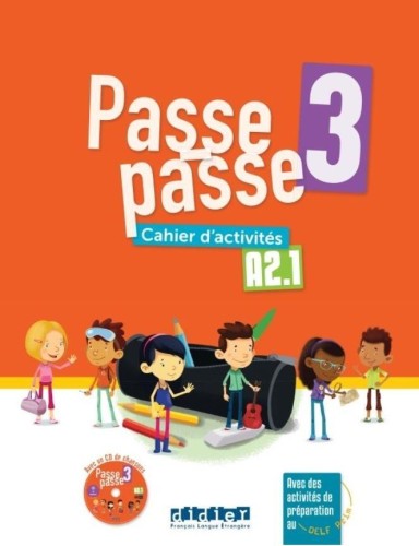 Passe-Passe 3 ćwiczenia A2.1 + CD, praca zbiorowa