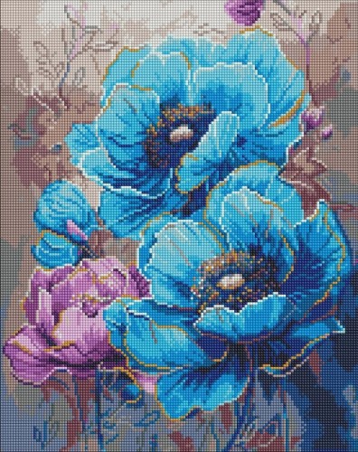 Diamentowa mozaika - Symfonia kolorów 40x50cm