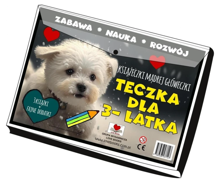 Teczka dla 3 latka. Książeczki mądrej główeczki