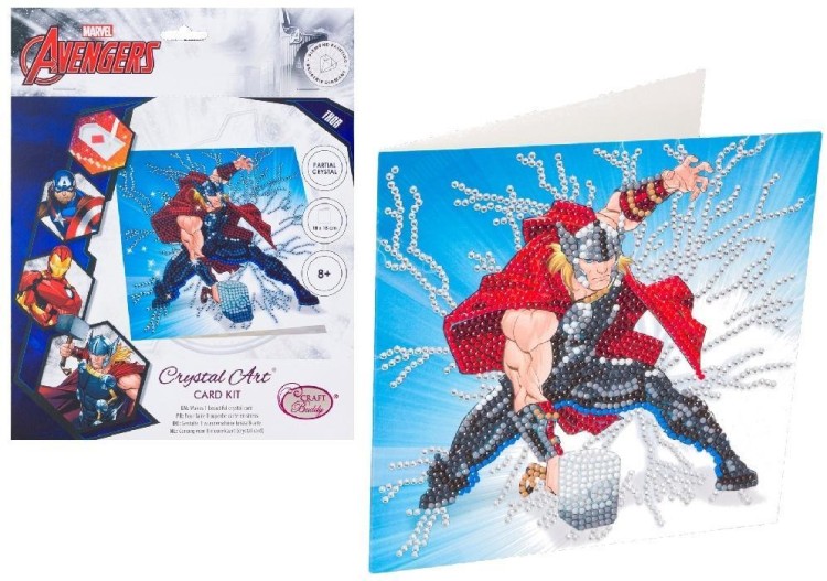 Diamentowa mozika Thor 18x18cm, Pro Kids