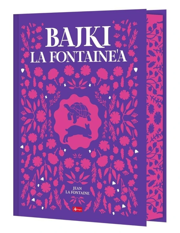 Bajki La Fontaine'a (barwione brzegi)