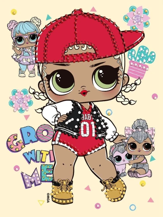 Diamentowa mozaika - LOL Surprise! Swag 15x20cm
