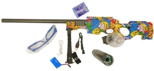 Karabin na kulki żelowe z ładowarką, Pegaz Toys