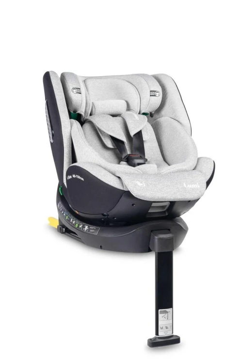 Fotelik Lumi I-Size light grey 40-150cm, Caretero