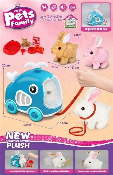 Królik interaktywny Cute Pets Family, Merkpol