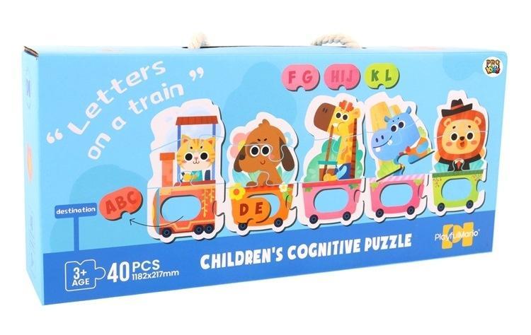 Puzzle dla dzieci edukacyjne pociąg, Pro Kids