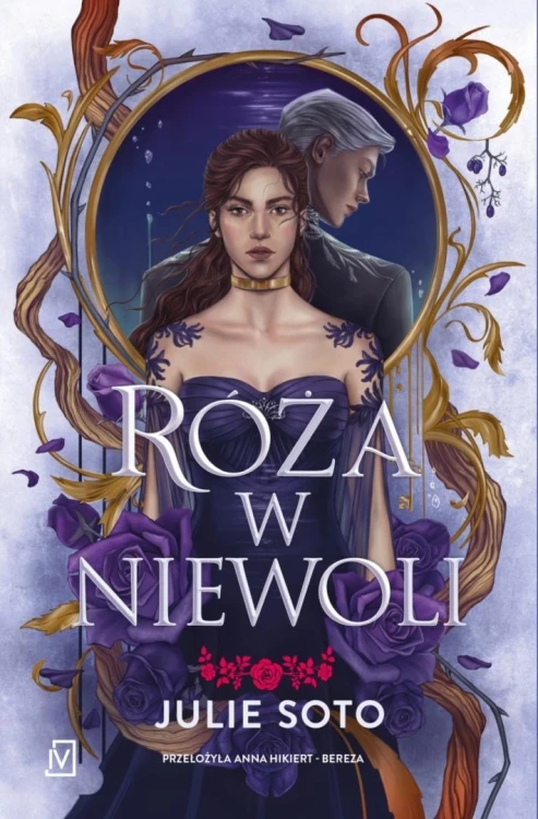 Róża w niewoli (barwione brzegi), Julie Soto