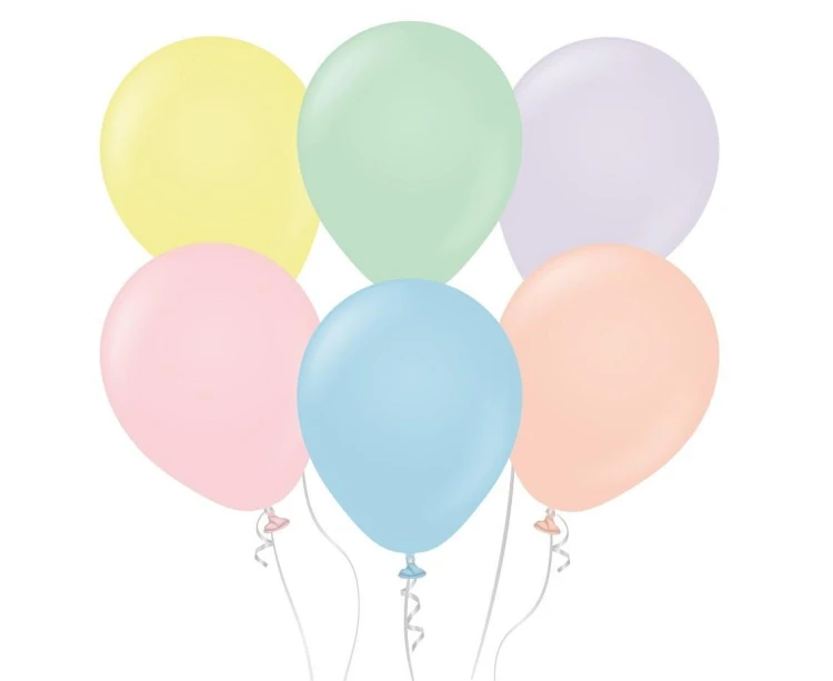 Balony Macaron Assorted 25szt