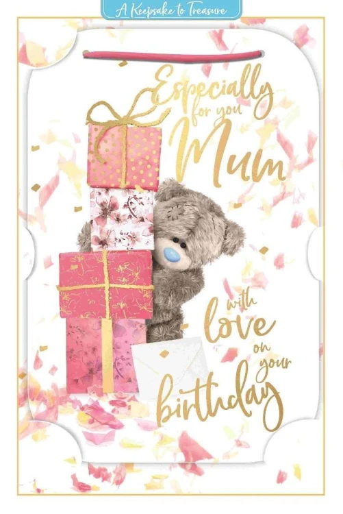Karnet holograficzny 3D - Especially for you mum
