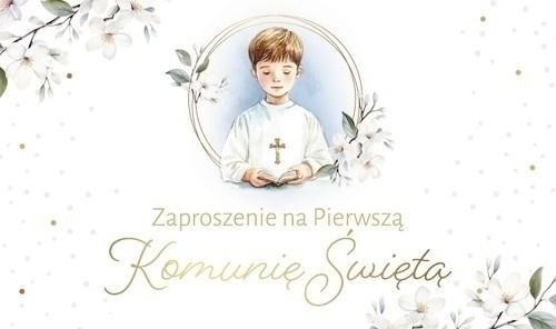 Zaproszenie Komunia (10szt)