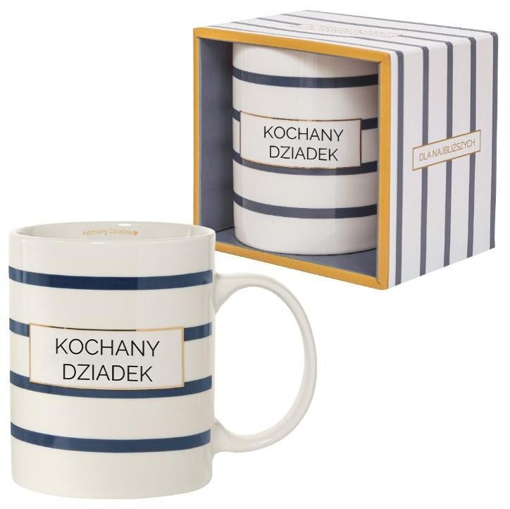 Kubek prezentowy Kochany Dziadek, Be-Happy Gifts