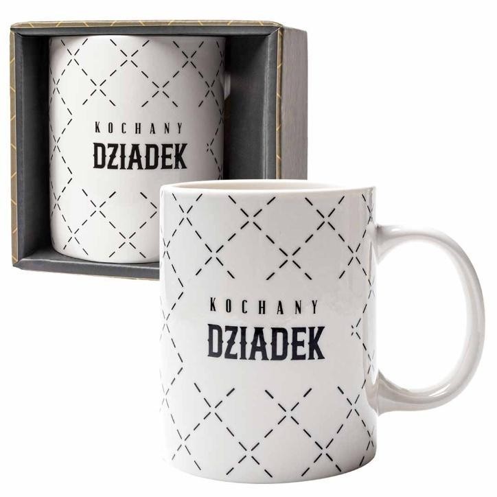 Kubek prezentowy Kochany Dziadek, Be-Happy Gifts