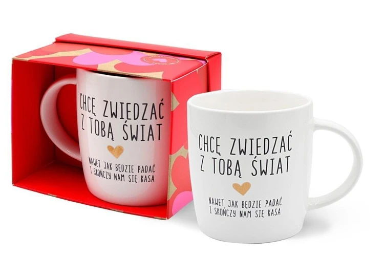 Kubek Premium Walentynki, Kukartka