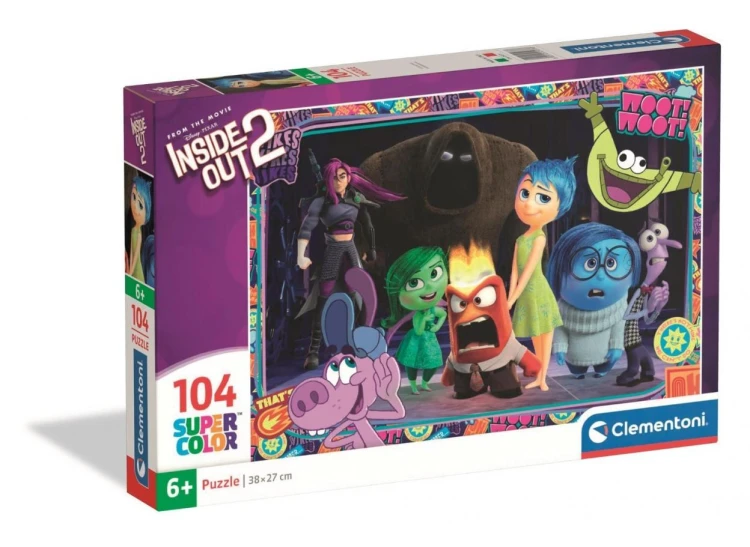 Puzzle 104 Inside Out 2, Clementoni