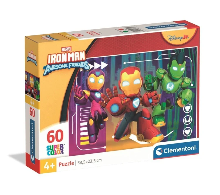 Puzzle 60 Iron Man And His Awesome Friends