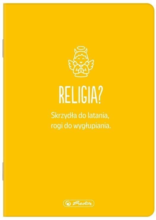 Zeszyt A5/32K kratka Religia (10szt) HERLITZ