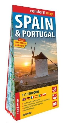 Comfort! map Spain & Portugal 1:1 100 000
