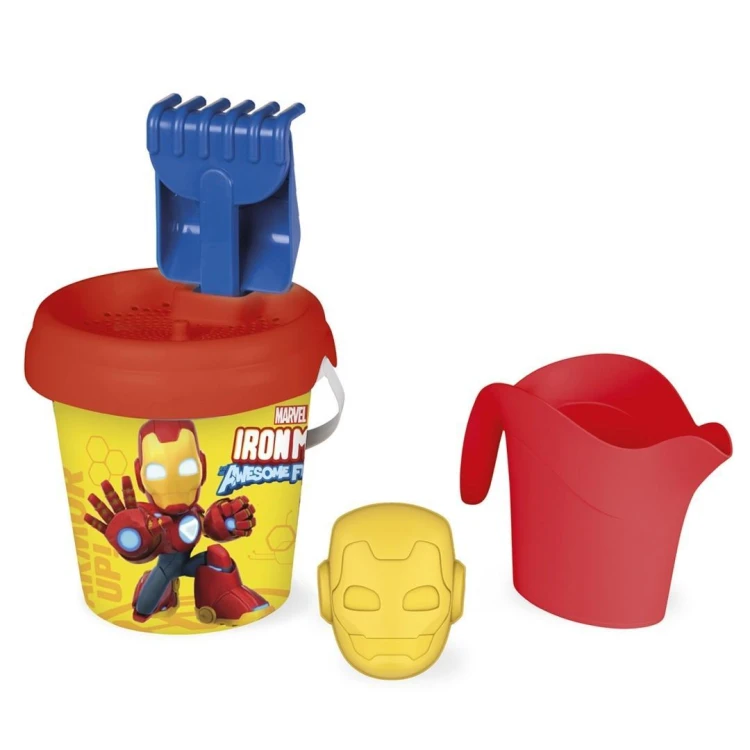 Iron Man Wiaderko z akcesoriami, Smoby