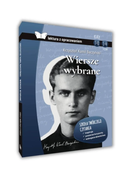 Baczyński wiersze wybrane z opracowaniem BR SBM