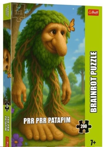 Puzzle 200 BrainRots Prr Prr Patapim, Trefl