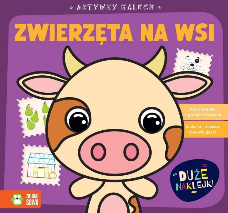 Aktywny maluch. Zwierzęta na wsi, Maria Treter