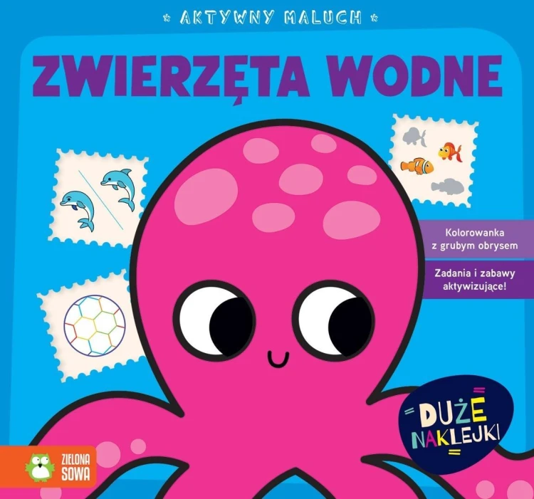 Aktywny maluch. Zwierzęta wodne, Maria Treter
