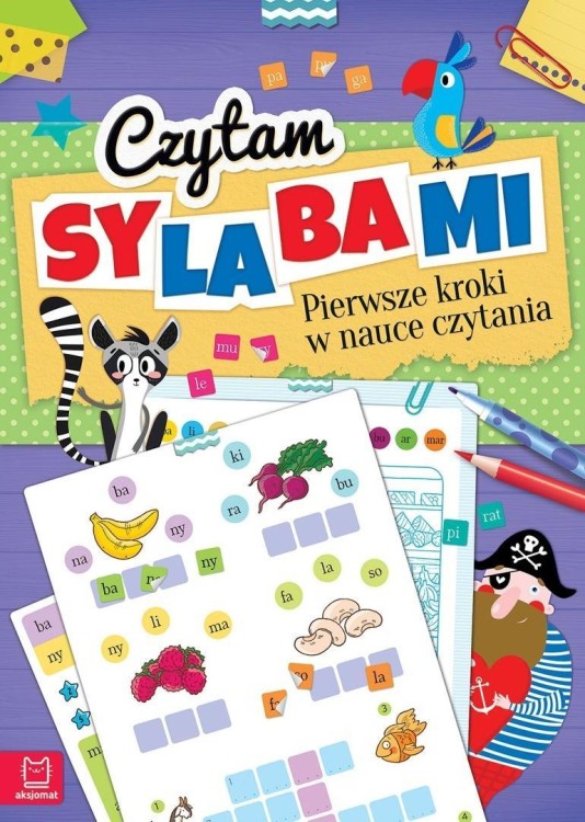 Czytam sylabami. Pierwsze kroki w nauce czytania -
