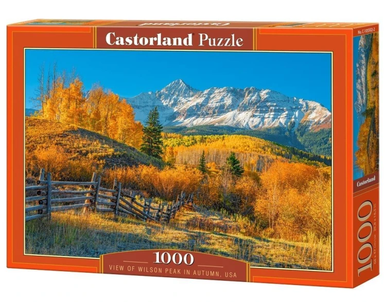 Puzzle 1000 View Of Wilson Peak In Autumn CASTOR
