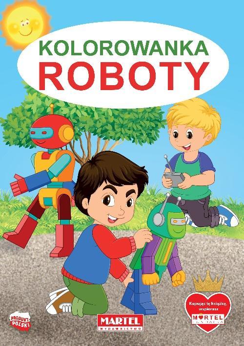 Kolorowanka - Roboty, praca zbiorowa