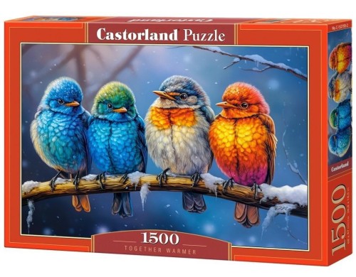 Puzzle 1500 Together Warmer CASTOR, Castorland