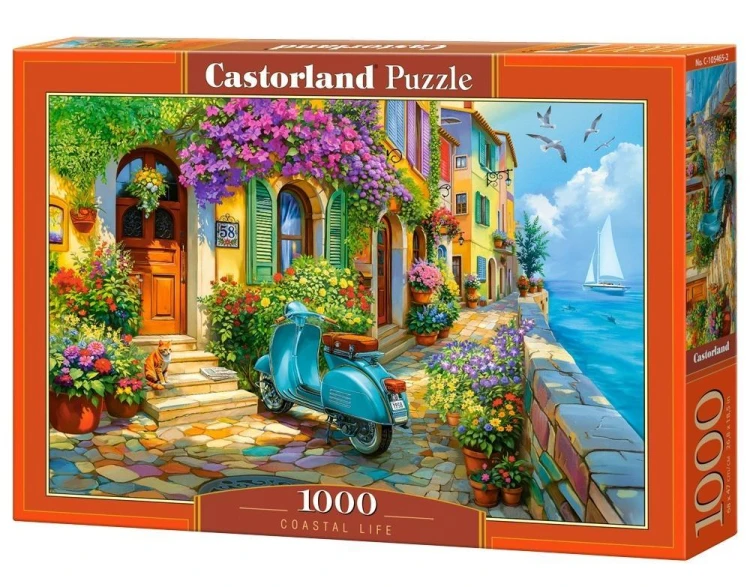 Puzzle 1000 Coastal Life CASTOR, Castorland