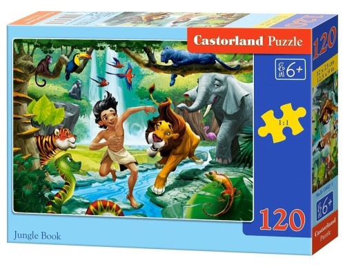 Puzzle 120 Jungle Book CASTOR, Castorland