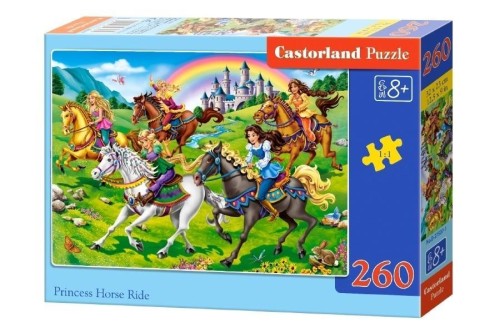 Puzzle 260 Princess Horse Ride CASTOR, Castorland